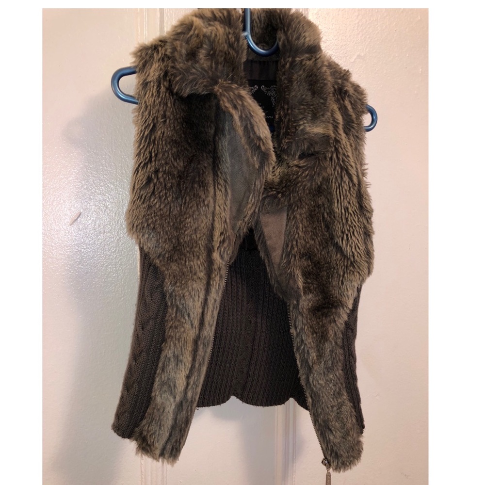 Guess Faux Fur vest